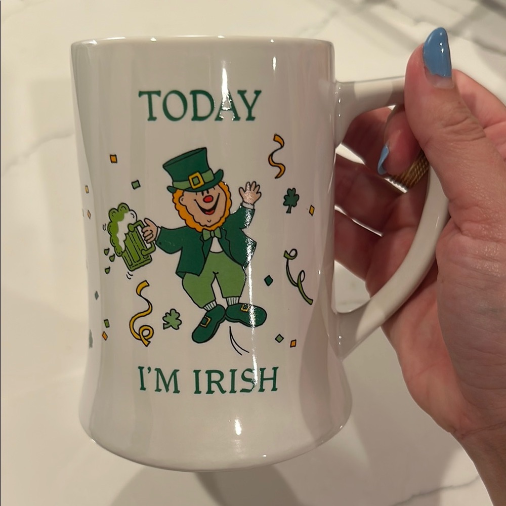 Russ Irish Themed Mug - White
